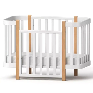 Ліжечко Angelo Magic біле (біло-букове) 120х60 (12000) зображення 1