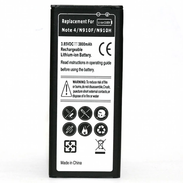 Аккумуляторная батарея PowerPlant Samsung SM-N910H (Galaxy Note 4) (DV00DV6257) - изображение 1