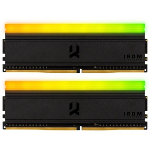 Модуль пам'яті для комп'ютера DDR4 16GGB (2x8GB) 3600 MHz IRDM RGB Black Goodram (IRG-36D4L18S/16GDC) зображення 1