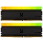 Модуль пам'яті для комп'ютера DDR4 16GGB (2x8GB) 3600 MHz IRDM RGB Black Goodram (IRG-36D4L18S/16GDC) - зменшене зображення 1