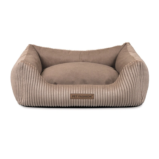 Лежак для тварин Pet Fashion DEVID 62х50х19 см пісочний (4823082444496) - picture 3