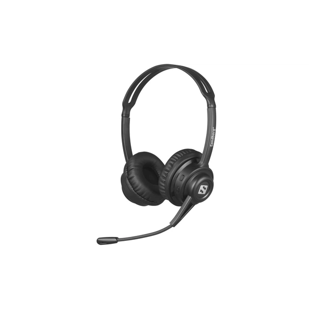 Наушники Sandberg Wireless Headset ANC+ENC Bluetooth Black (126-44) - изображение 1