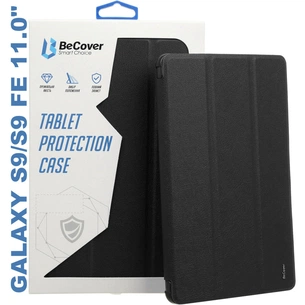 Чохол до планшета BeCover Soft Edge stylus holder Samsung Tab S9 (SM-X710/SM-X716)/S9 FE (SM-X510/SM-X516B) 11.0" Black (710438) зображення 1