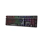 Клавіатура Xtrike ME GK-980 6 colors-LED Mechanical Red Switch USB Black (GK-980) - зменшене зображення 2