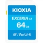 Карта памяти Kioxia 64GB SDXC class 10 UHS-I U3 V30 Exceria G2 (LNEX2L064GG4) - уменьшенное изображение 1