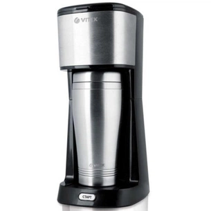 Крапельна кавоварка Vitek VT-1510 Bk зображення 1
