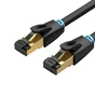 Патч-корд Vention CAT 8 SFTP Ethernet, 0.5 m, Black (IKABD) - зменшене зображення 4