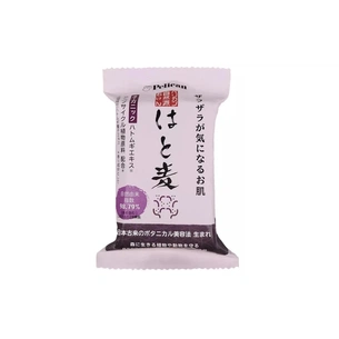 Тверде мило Pelican Natural Hatomugi Soap Натуральне на основі екстракту коікса 100 г (4976631479477) зображення 1