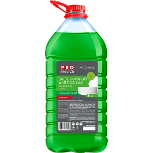 Засіб для ручного миття посуду PRO service Яблуко 5 л (4823071614503) зображення 1