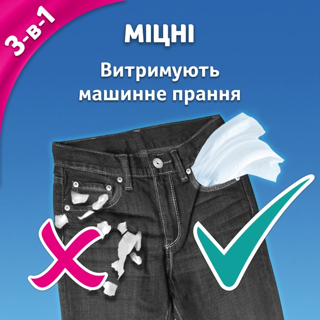 Серветки косметичні Zewa Everyday 100 шт. (7322540043464) - picture 7