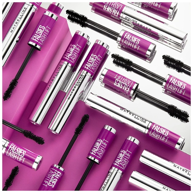 Туш для вій Maybelline New York The Falsies Lash Lift Чорна 9.6 мл (3600531584696) - picture 7