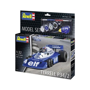 Сборная модель Revell набор автомобиль Tyrrell P34/2 6-Wheeler, уровень 4, 1:32 (RVL-67741) изображение 1