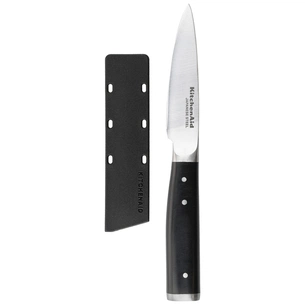Кухонний ніж KitchenAid Coreline для чистки овочів та фруктів з чохлом, 9 см (KOG35ASSOHOBA) зображення 1