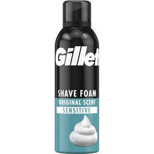 Піна для гоління Gillette Classic Sensitive 200 мл (3014260228682) изображение 1