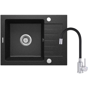 Мийка кухонна Deante Zorba ZQZ_211A + зміш. BOC_X72M (ZQZC211A) зображення 1