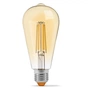 Лампочка Videx Filament ST64FAD 6W E27 2200K 220V (VL-ST64FAD-06272) - зменшене зображення 1