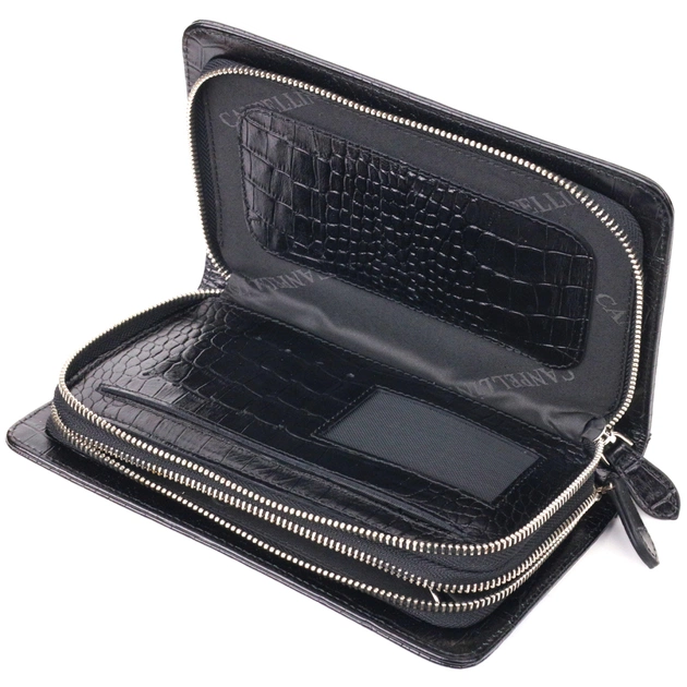 Сумка Canpellini Из натуральной кожи Черная (21570) - изображение 6