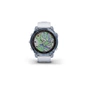 Смарт-годинник Garmin fenix 7 Sapph Solar, Mineral Blue Ti w/ Whitestone Band, GPS (010-02540-25) - зменшене зображення 4
