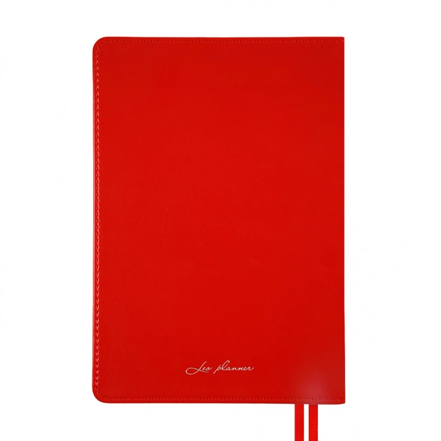 Тижневик Leo planner А5 датований 2026 "Aldento", інтегральний, червоний, 368 сторінок (252671) - picture 2
