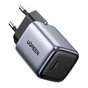 Зарядний пристрій Ugreen 1xUSB 30W Gan Type-C PD Nexode Mini Grey CD319 (90666) - зменшене зображення 2