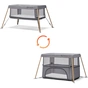 Ліжечко Kinderkraft манеж 2 в 1 Movi Grey Wooden (5902533918454) - зменшене зображення 6