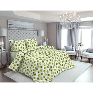 Постільна білизна MirSon Бязь 17-0523 Kiwi King Size (2200003660623) зображення 1