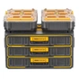 Ящик для інструментів DeWALT TOUGHSYSTEM 2.0, 555х355х305 мм., модуль на 3 ящики (DWST08330-1) - зменшене зображення 9