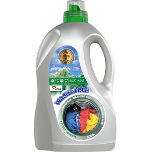 Гель для прання Wash&Free Гірська свіжість 5 кг (4262396142221) зображення 1