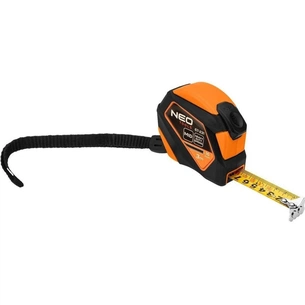 Рулетка Neo Tools 3мx16мм, з фіксатором змотування, магніт (67-231) зображення 1