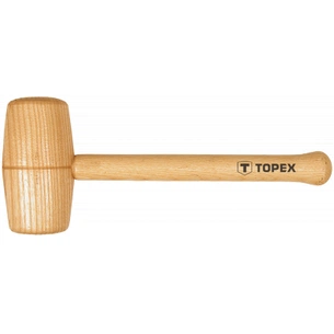 Киянка Topex деревянная, 70 мм (02A057) зображення 1