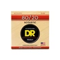 Струни для гітари DR Strings HI-BEAM Acoustic 80/20 Bronze - Medium (13-56) (HA-13) - зменшене зображення 1