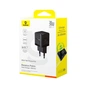 Зарядний пристрій Baseus Palm Fast Charger C+U 30W cluster black (P1011160A113-00) - зменшене зображення 6