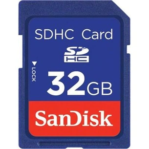 Карта пам'яті SanDisk 32Gb SDHC (SDSDB-032G-B35) зображення 1