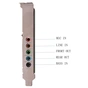 Звукова плата Manli C-Media 8738 PCI-E 6(5.1) каналов bulk (M-CMI8738-PCI-E) - зменшене зображення 4