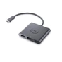 Перехідник USB-C to HDMI/DisplayPort with Power Delivery Dell (470-AEGY) - зменшене зображення 1