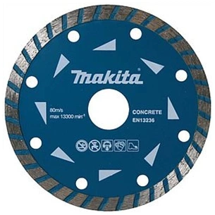 Круг відрізний Makita алмазний по бетону турбо 180х22.23 мм (D-41648) зображення 1
