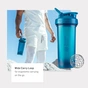 Шейкер спортивний BlenderBottle Pro45 1270ml Ocean Blue (Pro45_Ocean_Blue) - уменьшенное изображение 4