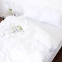 Постільна білизна MirSon Satin Stripe 30-0001 White 160х220 Сімейний (2200005245712) - зменшене зображення 3