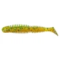 Силікон рибальський Reins Bubbling Shad 3" B61 Chart Pepper/Motoroil Red Gold (6 шт/уп.) (1552.07.60) - зменшене зображення 1