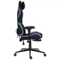 Крісло ігрове GT Racer X-2403 Black (X-2403 Black RGB) - зменшене зображення 9