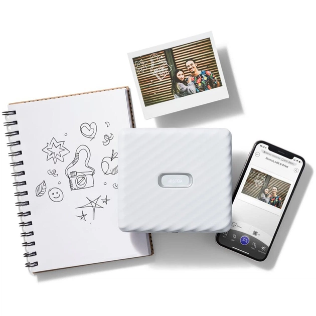 Сублімаційний принтер Fujifilm INSTAX LINK WIDE A WHITE EX D (16719574) - picture 4