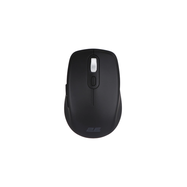 Мишка 2E MF225 Silent Wireless/Bluetooth Black (2E-MF225WBK) - зображення 1