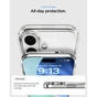 Чохол до мобільного телефона Spigen Ultra Hybrid S MagFit iPhone 17 Clear White (ACS09981) - зменшене зображення 5