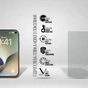 Плівка захисна Armorstandart Matte hydrogel Apple iPhone Duo external display (ARM94237) - зменшене зображення 2