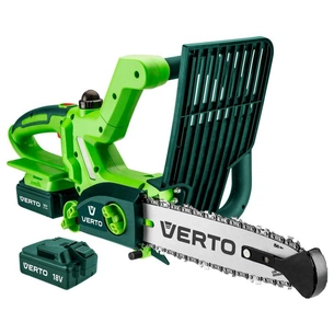 Ланцюгова пила Verto акумуляторна Li-Ion 18В 25см (52G585) зображення 1