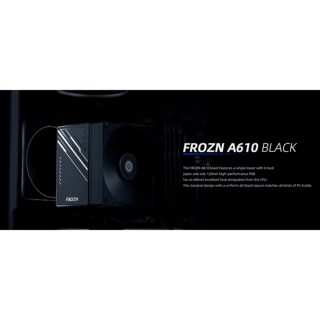 Кулер до процесора ID-Cooling FROZN A610 BLACK - picture 7