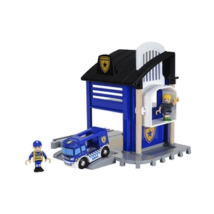 Залізниця Brio Поліцейська дільниця, 6 елементів (33813) зображення 1