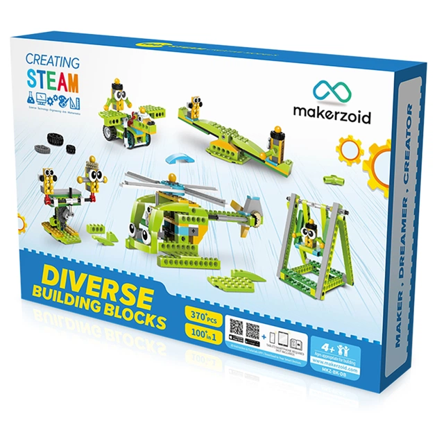 Конструктор Makerzoid Diverse Building Blocks (MKZ-BK-DB) - зображення 1