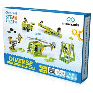 Конструктор Makerzoid Diverse Building Blocks (MKZ-BK-DB) зображення 1