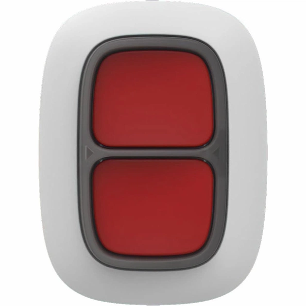 Кнопка тривоги Ajax DoubleButton white - зображення 1